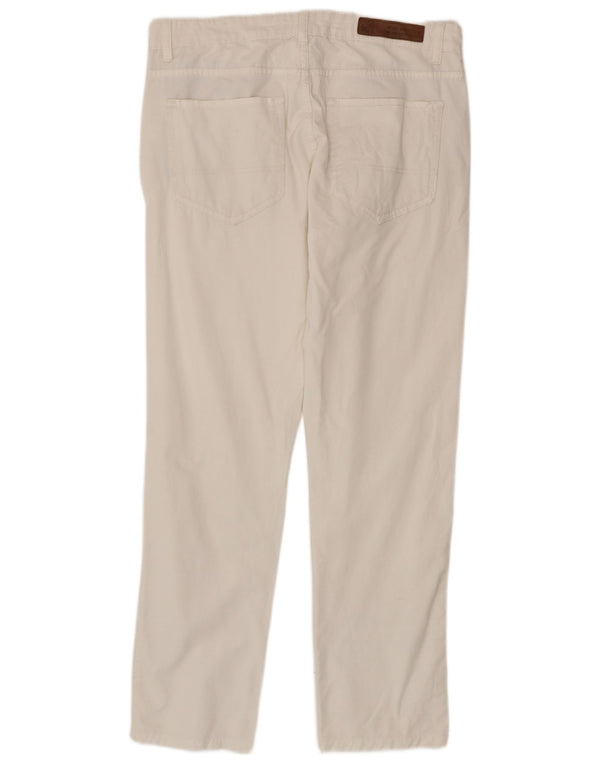 Męskie spodnie typu slim casual Zara EU 42 Large W32 L32 White