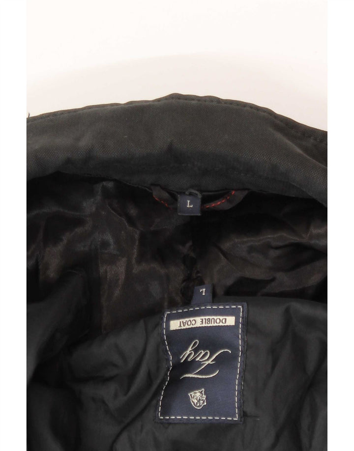 Płaszcz męski Fay UK 40 Large Black