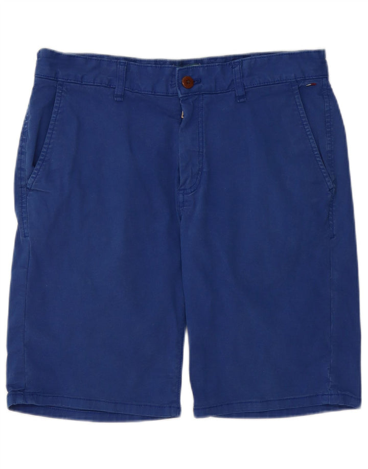 Męskie spodenki Chino Tommy Hilfiger W31 Średnioniebieskie, bawełniane