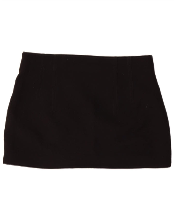 Damska mini spódniczka Zara XL W34 Czarny poliester