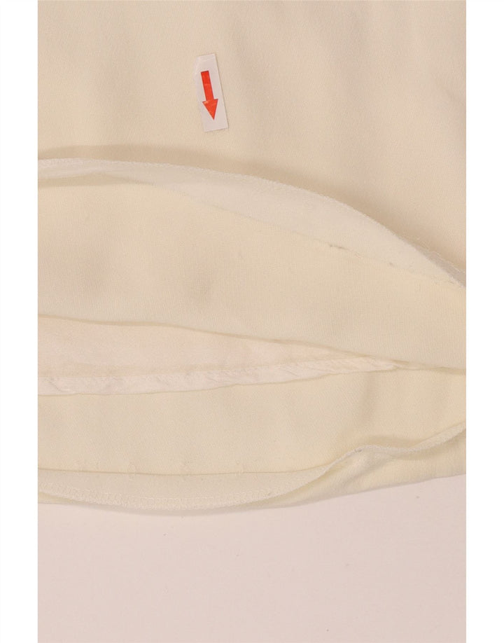 Damska spódnica midi Max Mara W28 Średnia złamana biel