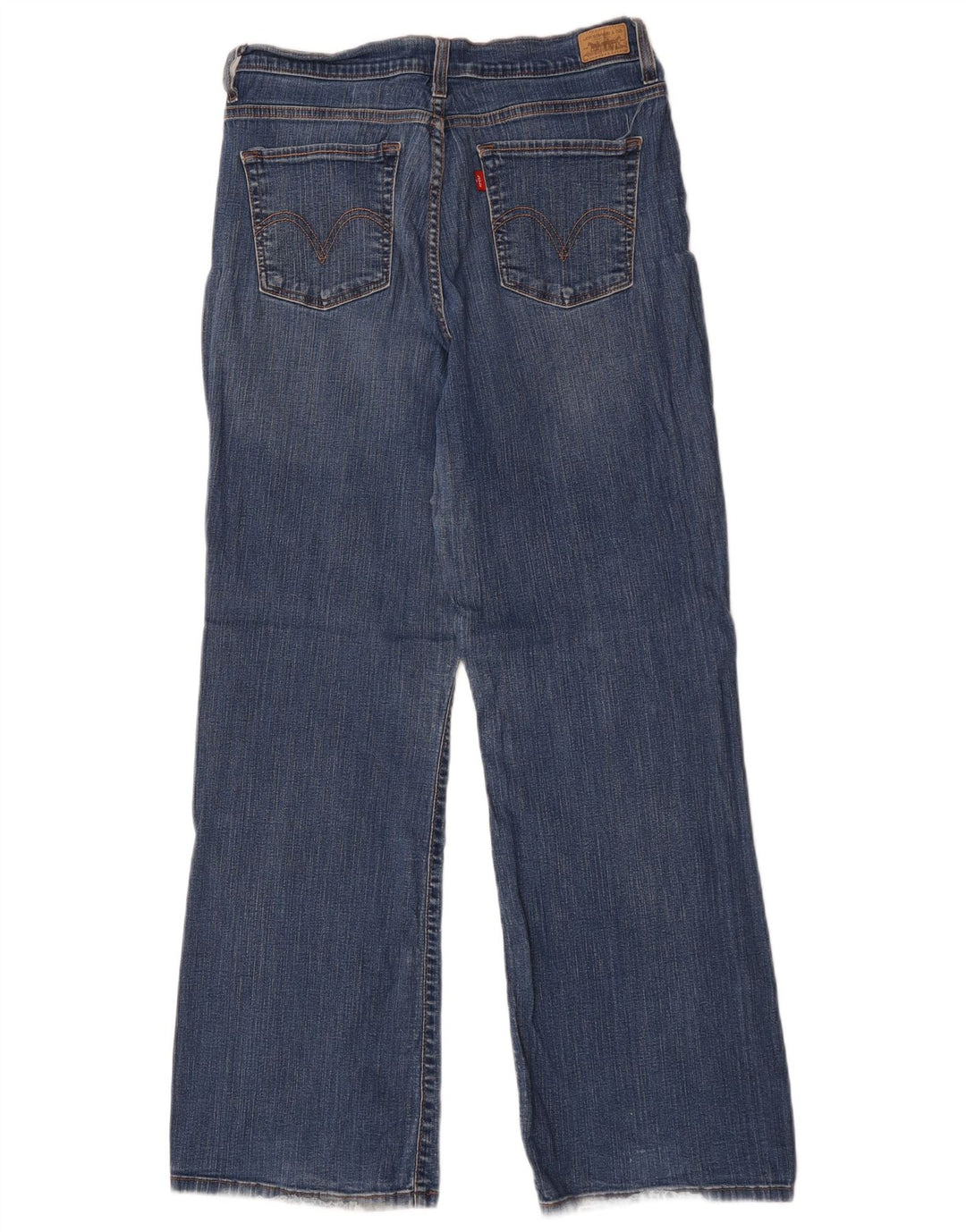 Damskie jeansy Levi's 512 doskonale wyszczuplające Bootcut W32 L31 niebieskie