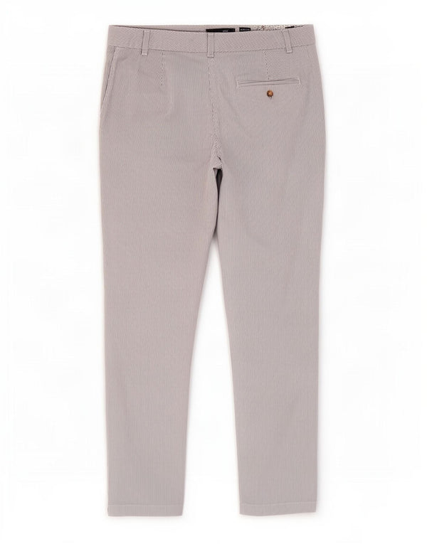 Spodnie Chino Marks & Spencer Damskie UK 12 Medium W32 L28 Niebieskie prążki