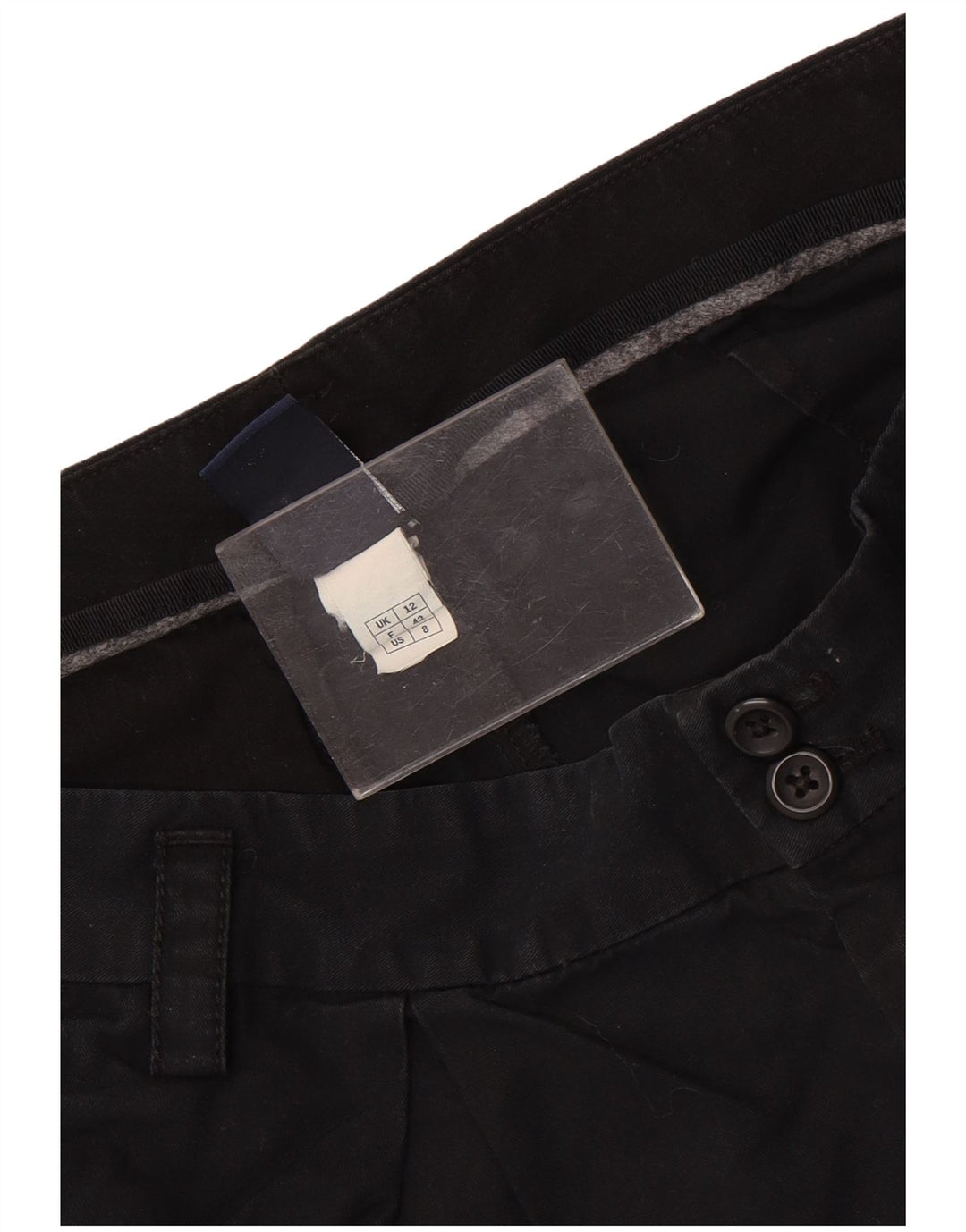 Damskie spodenki Chino Gap UK 12 Medium W32, czarne, bawełniane