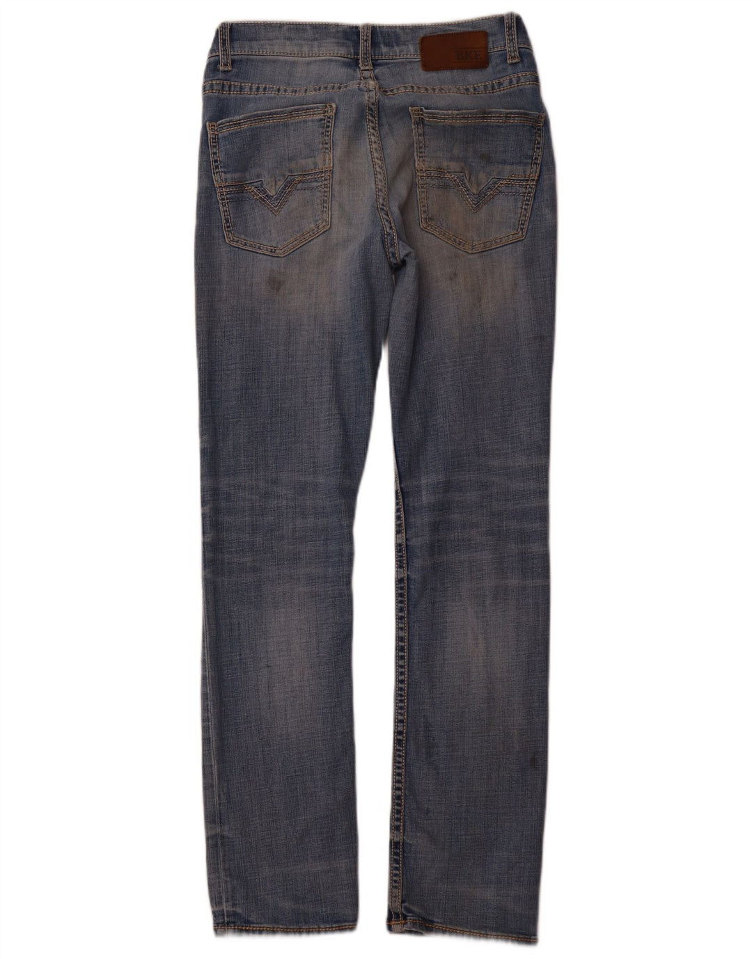 Damskie jeansy BKE Alec Straight W31 L31 Niebieskie bawełniane