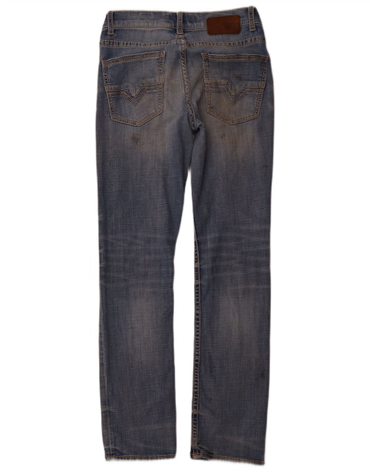 Damskie jeansy BKE Alec Straight W31 L31 Niebieskie bawełniane