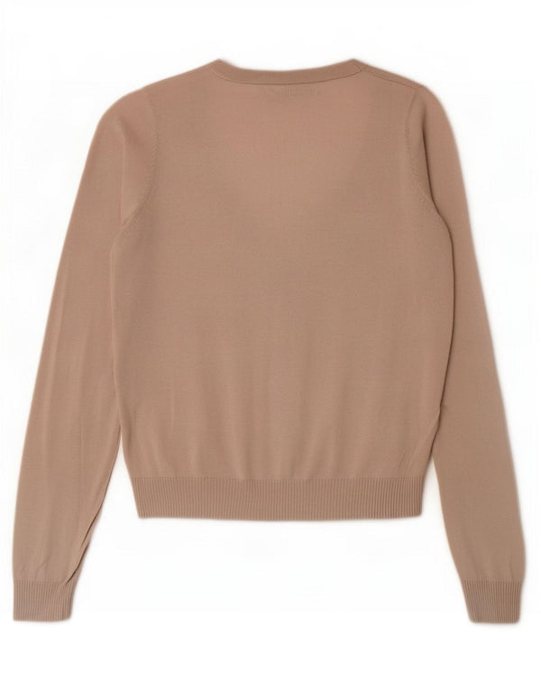 Sweter damski Zara UK 12, średni beż, bawełna