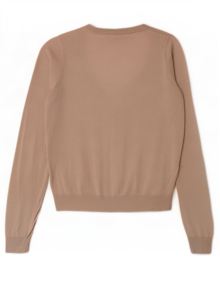 Sweter damski Zara UK 12, średni beż, bawełna