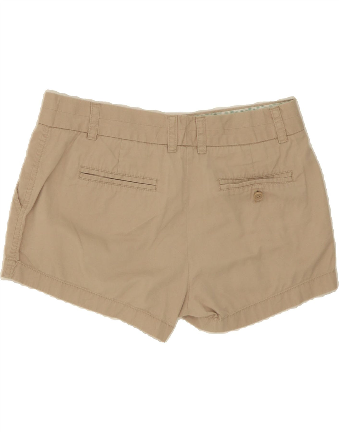 J. CREW Womens Broken In Chino Shorts US 8 Medium W32  Beige Cotton Vintage J. Crew and Second-Hand J. Crew from Messina Hembry 