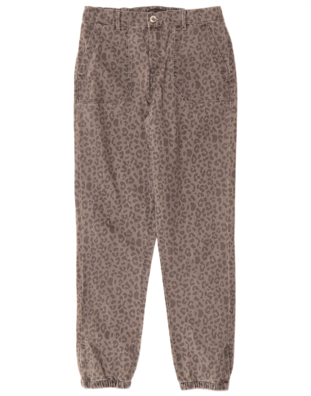 Damskie spodnie Chino Marks & Spencer UK 12 Medium W30 L28 Szare