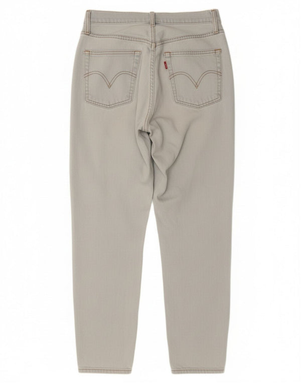 Damskie jeansy Levi's z wysokim stanem W27 L27, niebieska bawełna