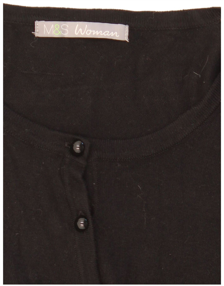 Sweter damski Marks & Spencer UK 14, średni czarny