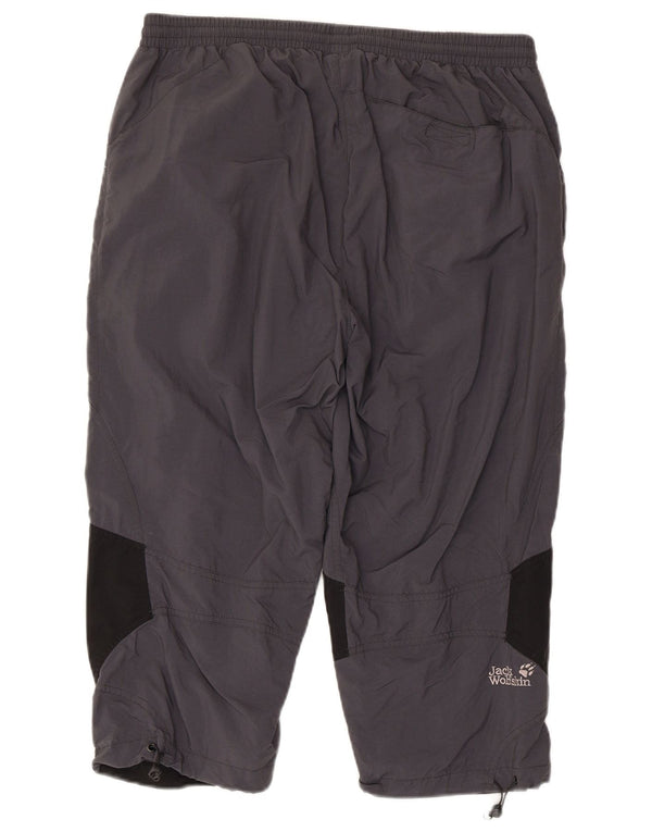 Spodnie damskie Jack Wolfskin Straight Capri UK 44 XL W36 L20 Szare