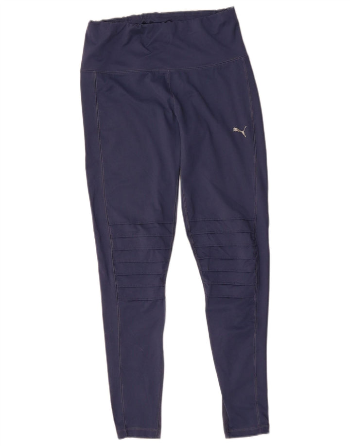 Legginsy damskie PUMA UK 14, duże, granatowe