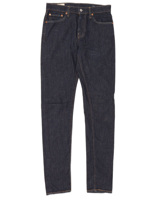 Męskie jeansy Levi's 512 Slim Tapered W29 L34 Granatowa bawełna
