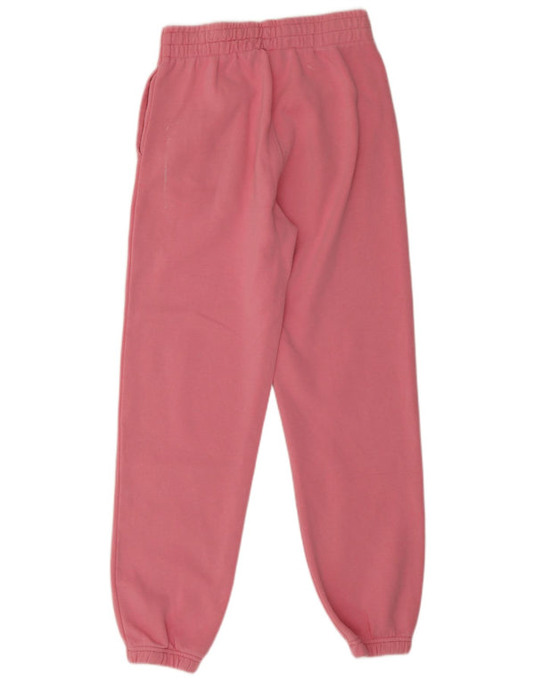 Damskie spodnie dresowe Adidas Joggers UK 10 Small Pink Cotton