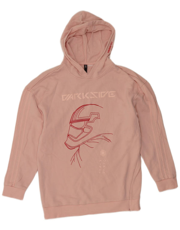 Damska bluza z kapturem Adidas Graphic Oversized UK 14 średni róż