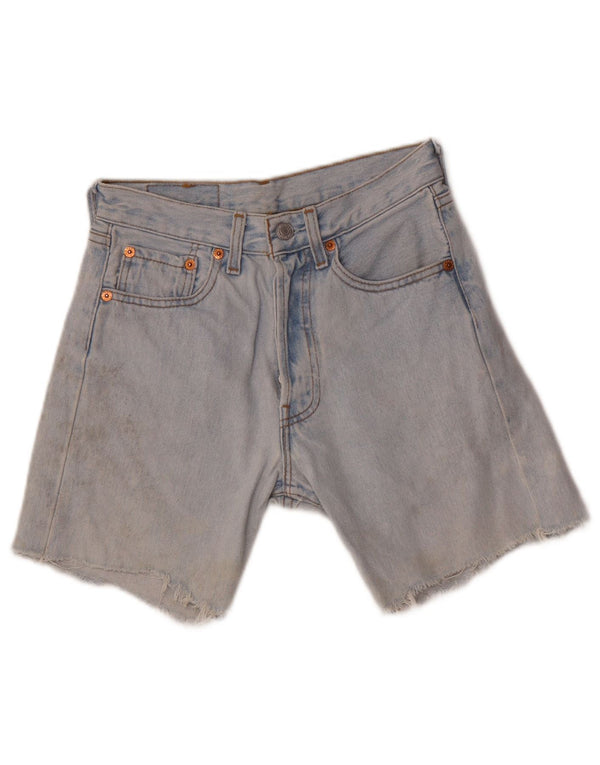 Męskie spodenki jeansowe Levi's 501 W26 XS, niebieska bawełna