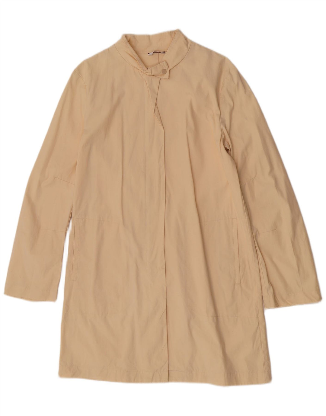 Płaszcz damski Stefanel UK 14, duży, różowy, bawełniany