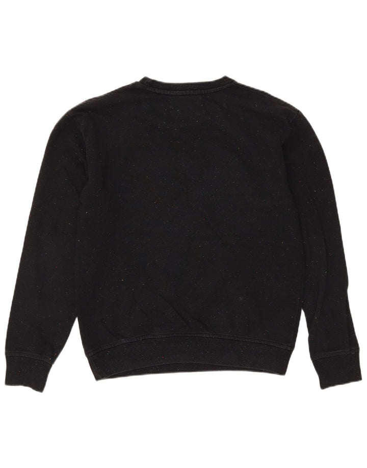 Męski sweter Zara, mały, czarny, nakrapiany