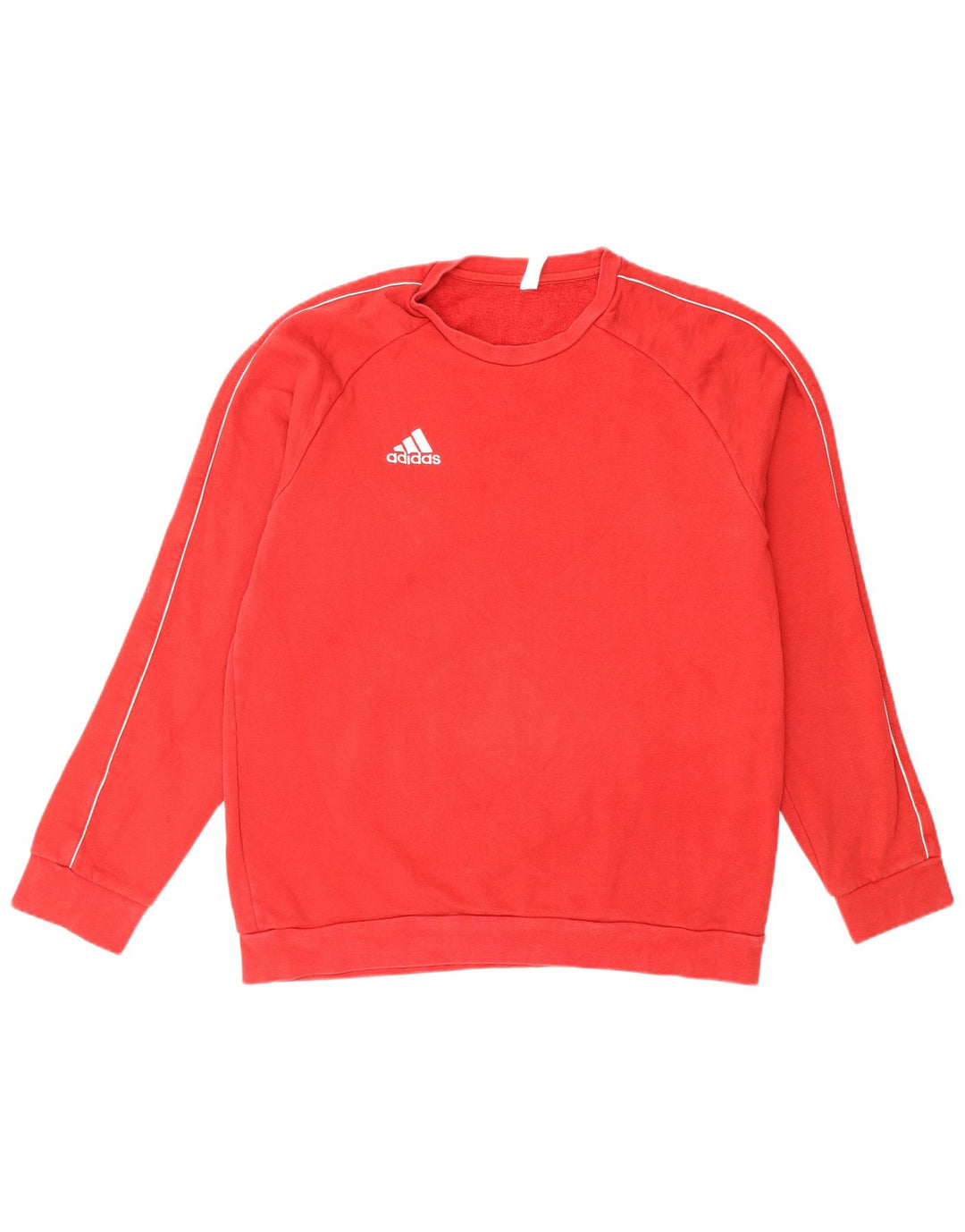 Adidas Męska Bluza Sweter Duża Czerwona Bawełna