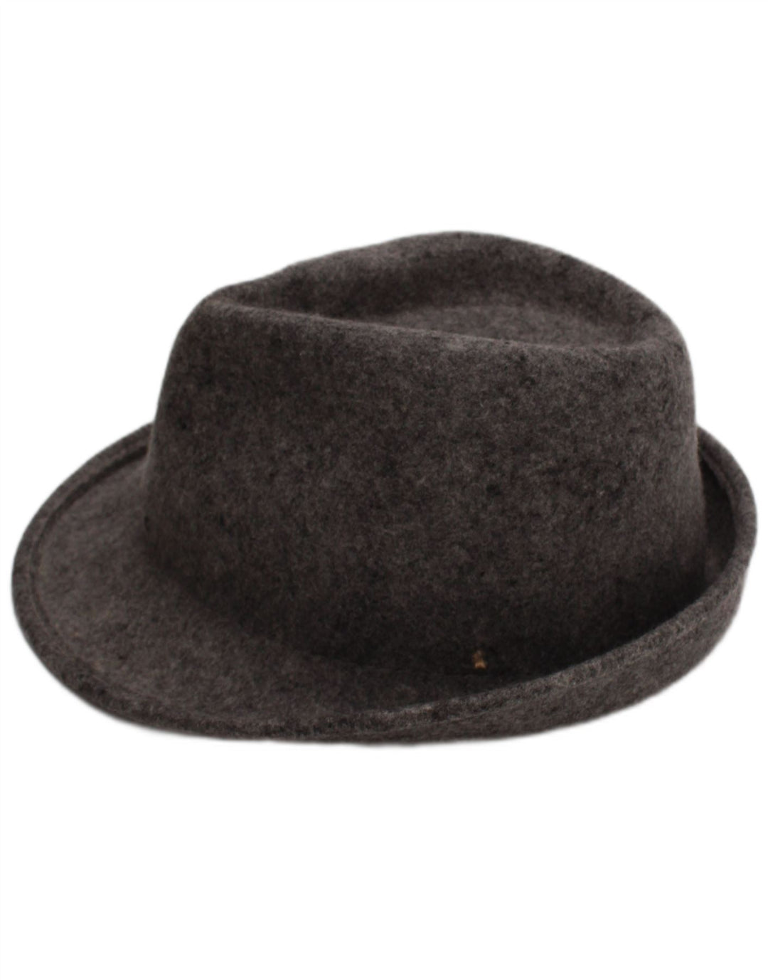 ESPRIT Mens Fedora Hat One Size Grey Wool Classic
