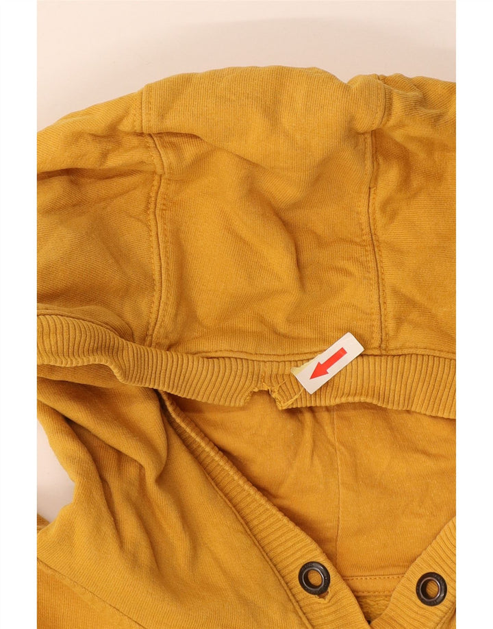 Męski sweter z kapturem Vans z grafiką, duży, żółty, bawełniany
