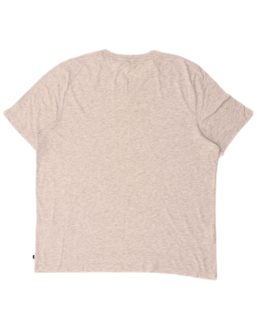 Ted Baker Męski T-shirt z grafiką, rozmiar 6 2XL, szara bawełna w plamki