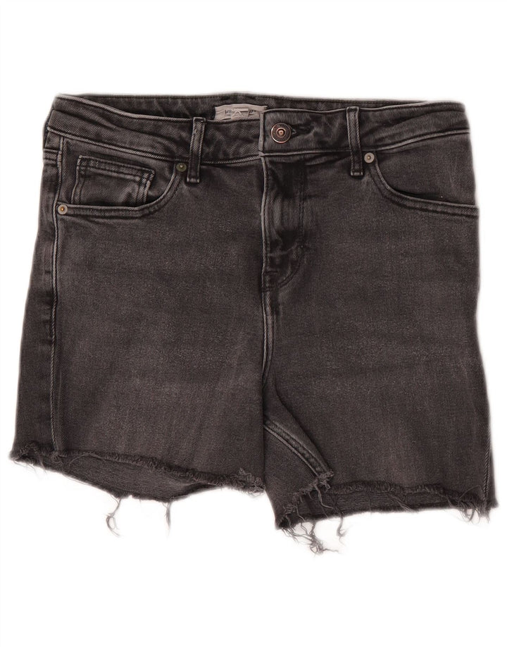 Damskie spodenki jeansowe White Stuff UK 10 Small W28 Szara bawełna