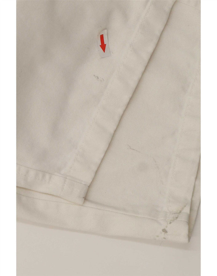Spodnie damskie Zara Straight Cargo EU 42 Large W32 L32 White