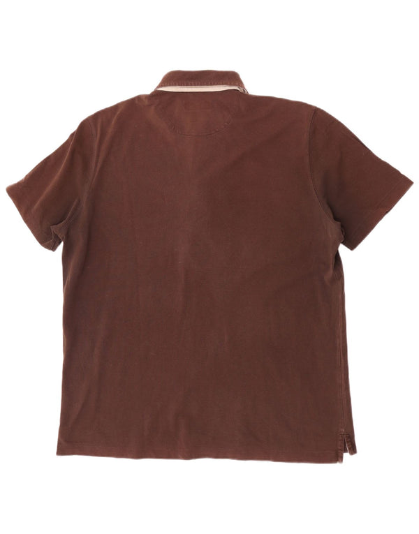 Męska koszulka polo Massimo Dutti XL, brązowa