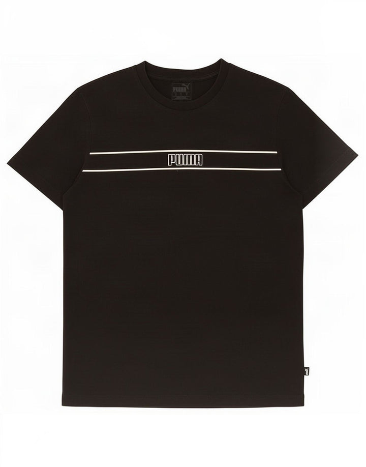 Męski T-shirt Puma z grafiką, średni czarny