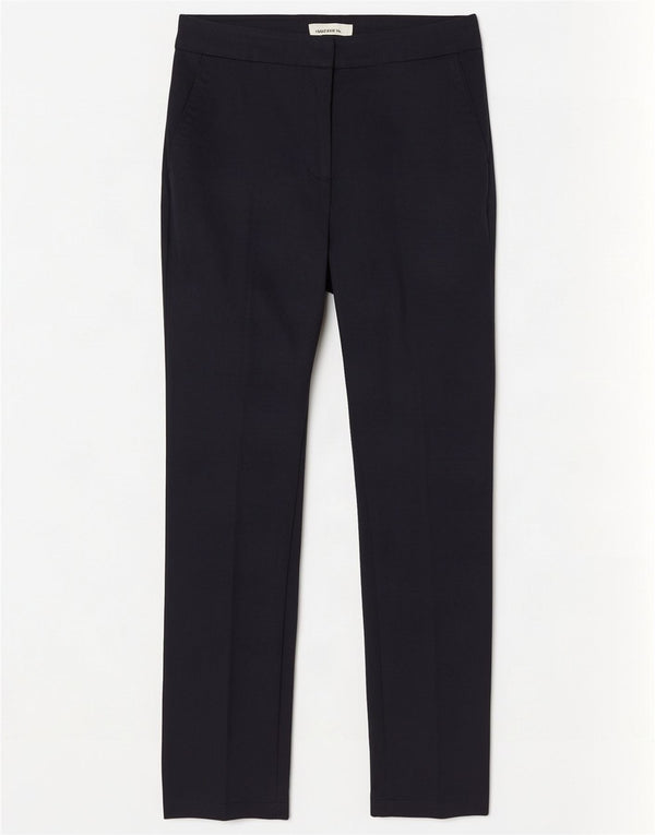 Spodnie damskie Zara Slim Chino EU 40 Medium W30 L28 Granatowa bawełna