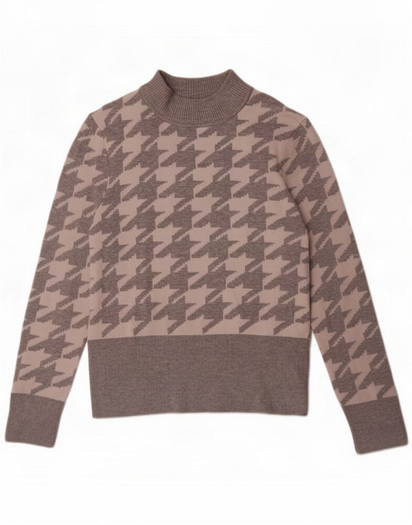 Marks & Spencer Damski sweter z golfem UK 14 Duży szary