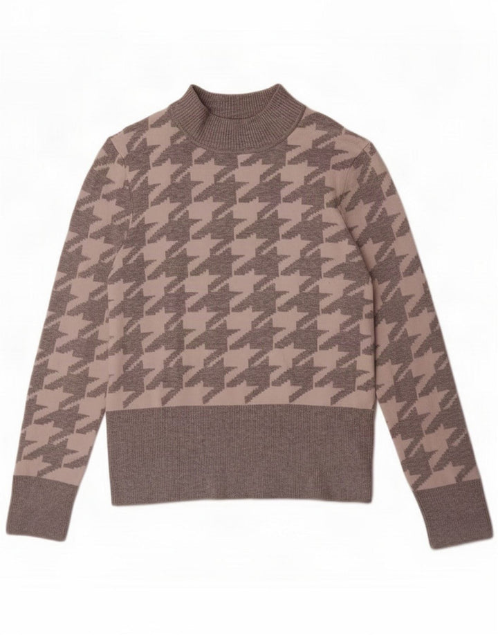 Marks & Spencer Damski sweter z golfem UK 14 Duży szary