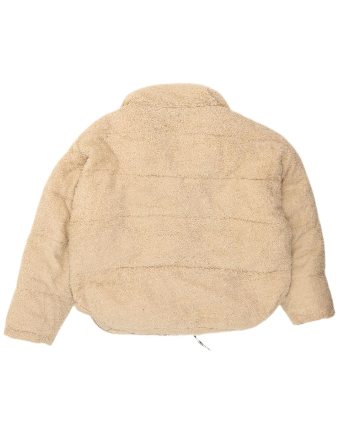 Urban Outfitters Damska, oversize'owa, wyściełana kurtka polarowa UK 14, średni beż