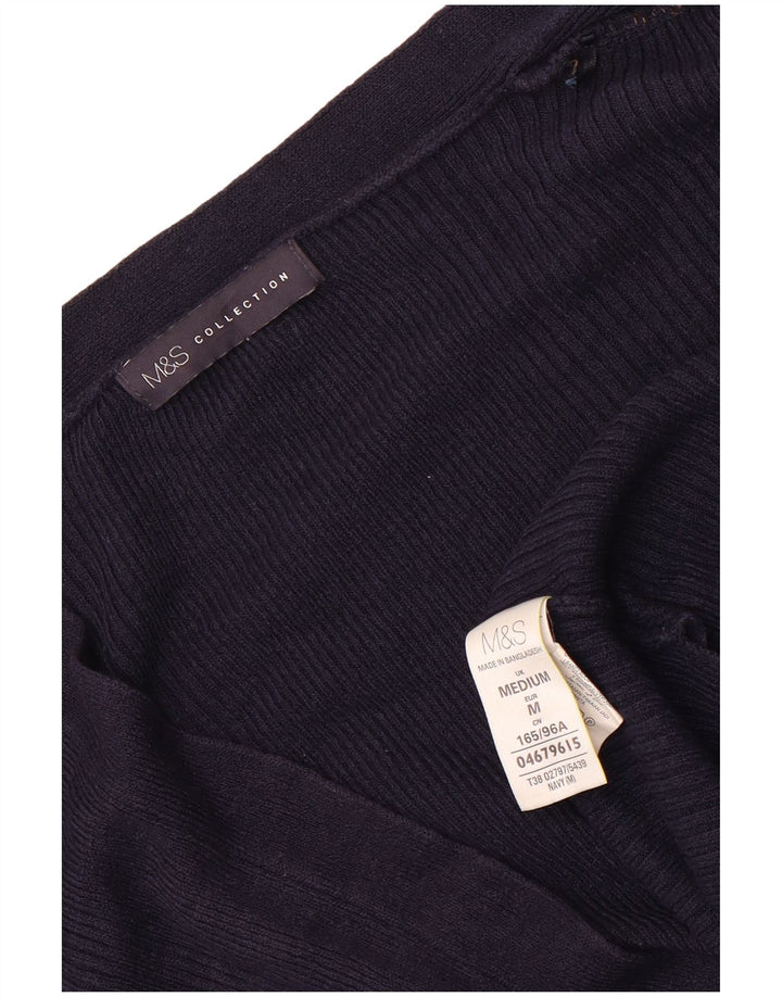Sweter damski Marks & Spencer Longline Cardigan UK 14, średni granatowy