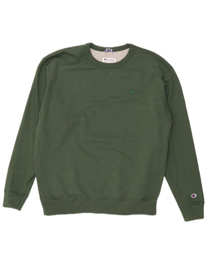 Sweter męski Champion XL, zielony, bawełniany