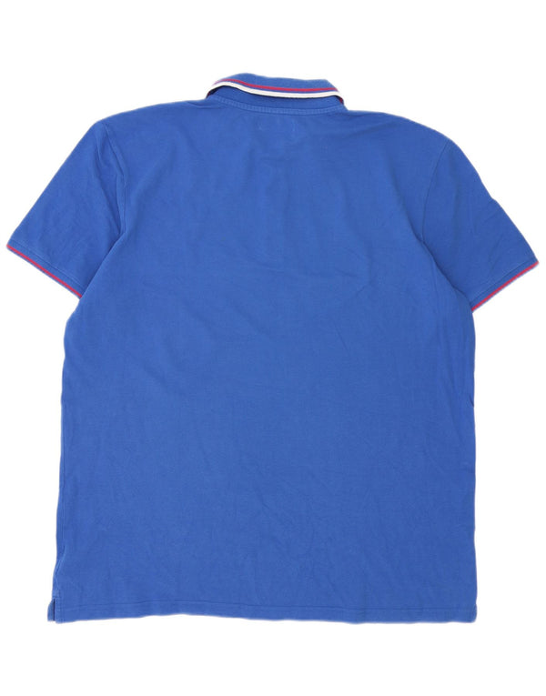 Męska koszulka polo Diadora 3XL, bawełniana w niebieskie paski