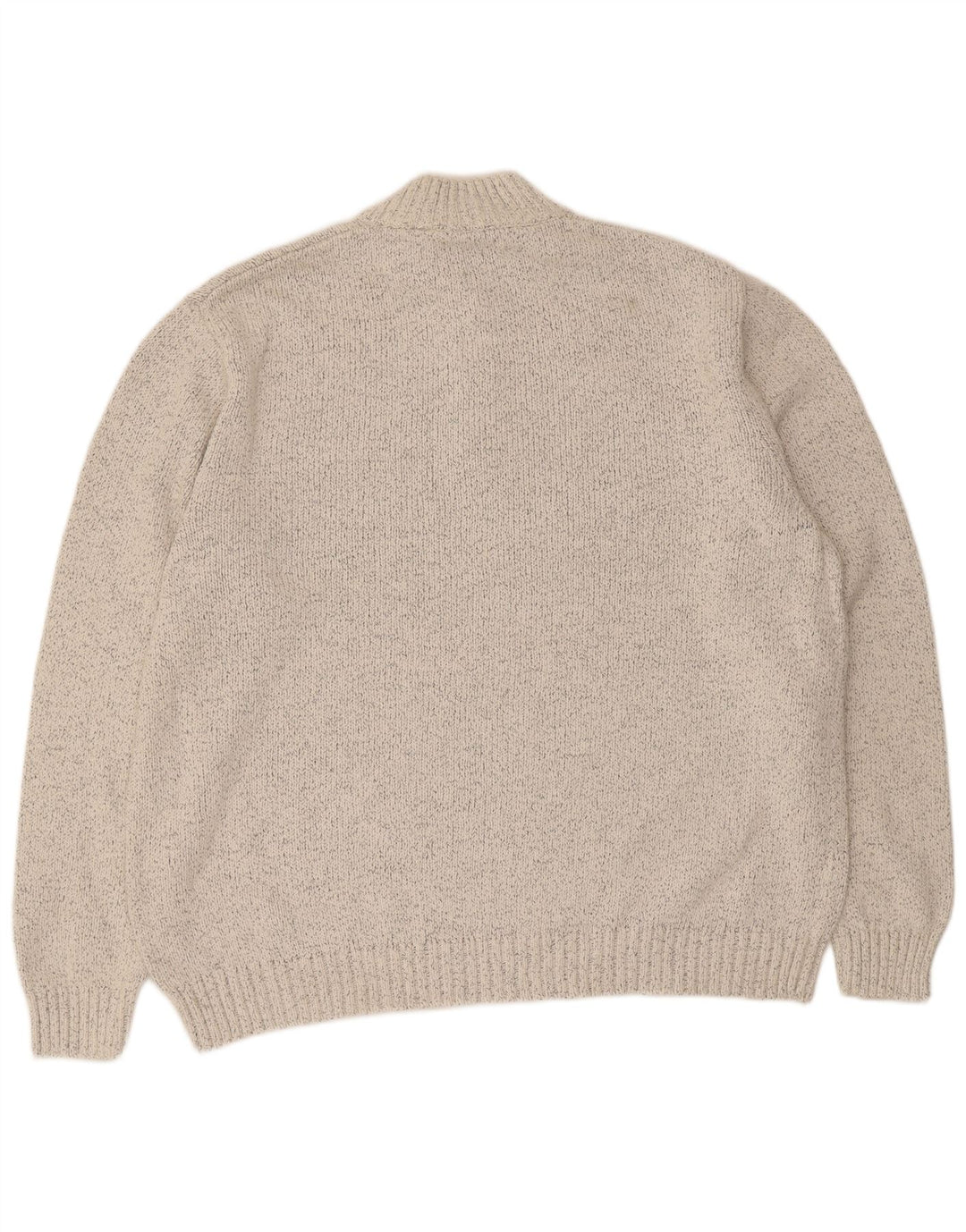 Męski sweter zapinany na zamek Chaps 2XL Szary, bawełniany nakrapiany