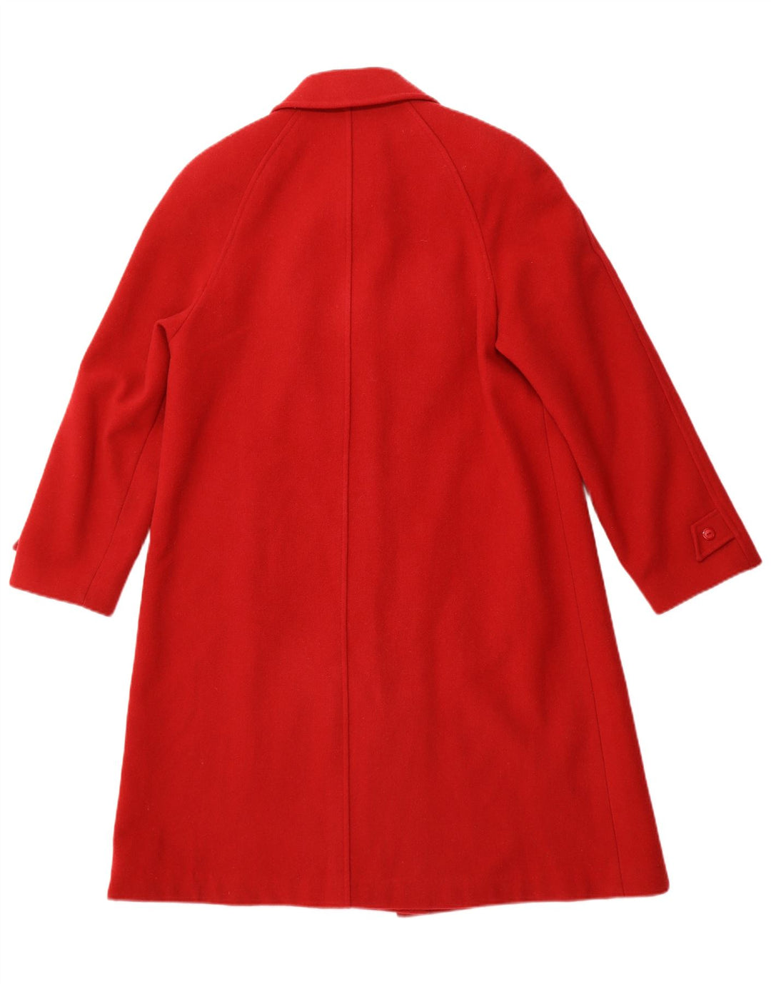 Płaszcz damski EASTEX UK 14, duży, czerwony, wełniany