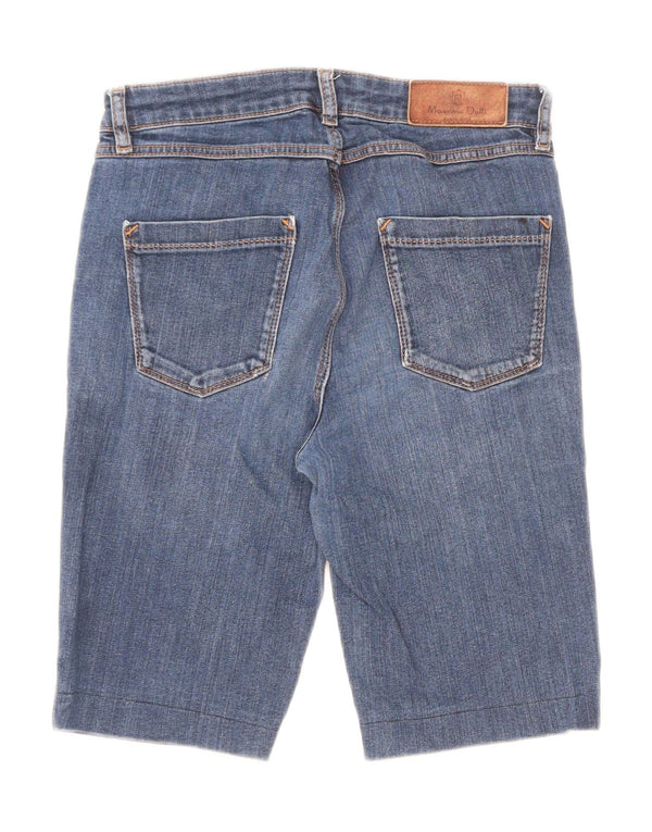 Damskie spodenki jeansowe Massimo Dutti o regularnym kroju EU 36 XS W26 niebieskie