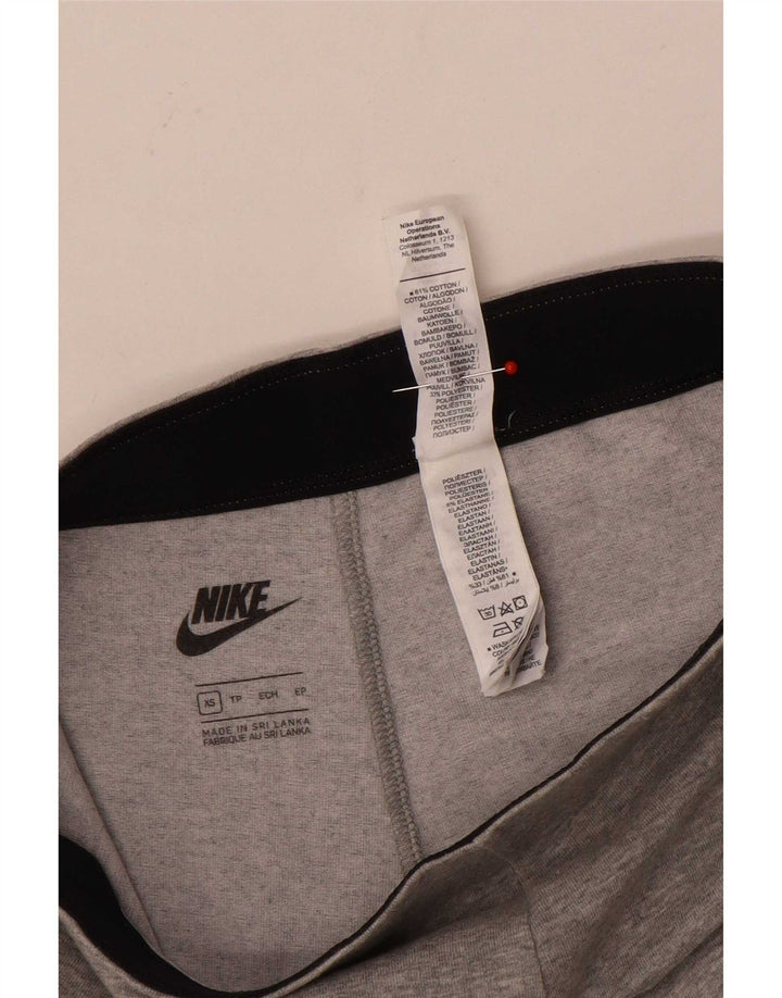 Legginsy damskie Nike UK 6 XS, szara bawełna