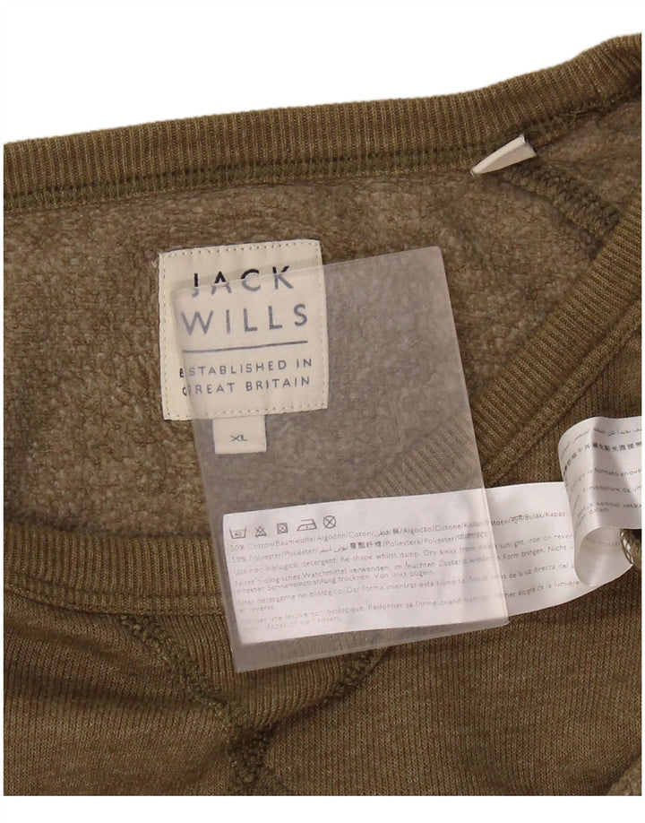 Męski sweter Jack Wills XL, bawełniany khaki