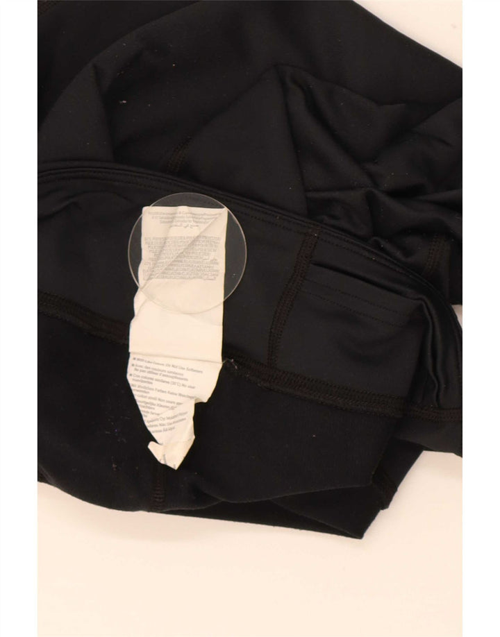 Męskie legginsy Under Armour Cold Gear, średni czarny poliester