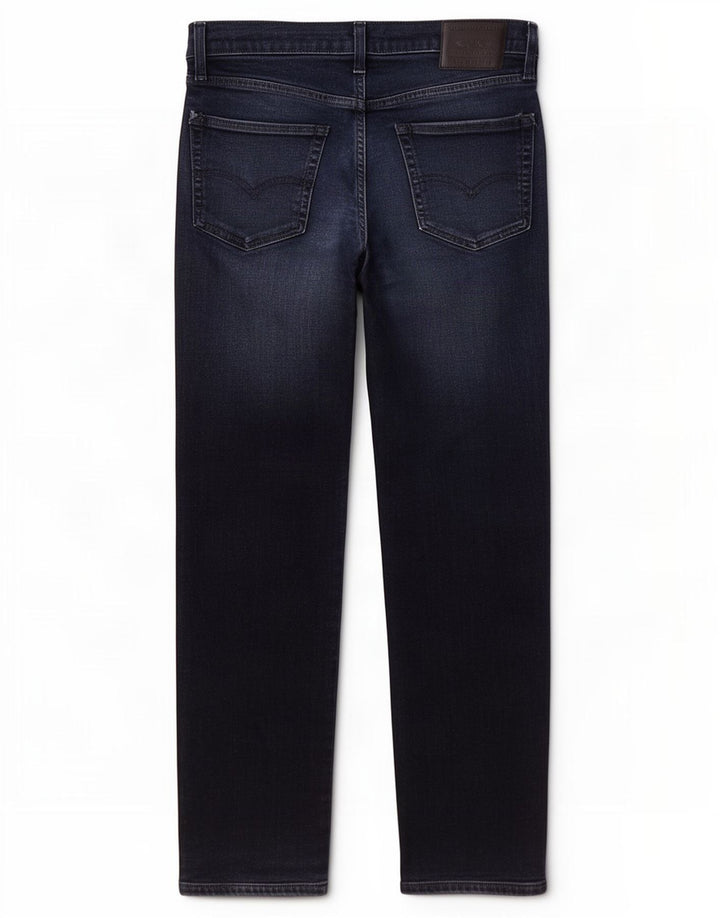 Męskie proste dżinsy Levi's W32 L27 Granatowa bawełna