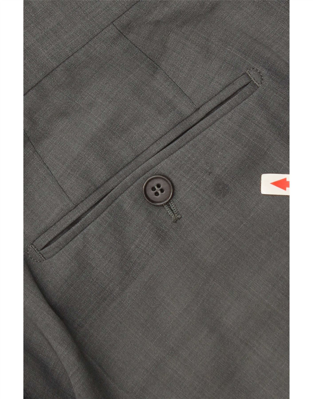 Męskie spodnie garniturowe Hugo Boss W34 L34 szare