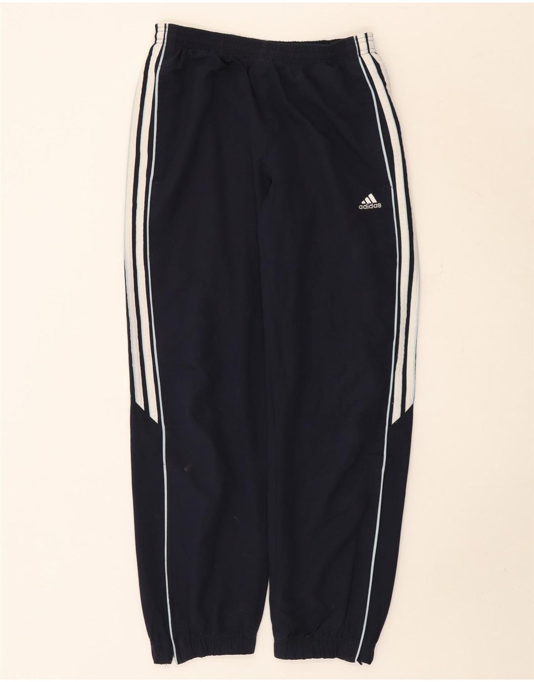 Męskie spodnie dresowe Adidas, średni granatowy poliester