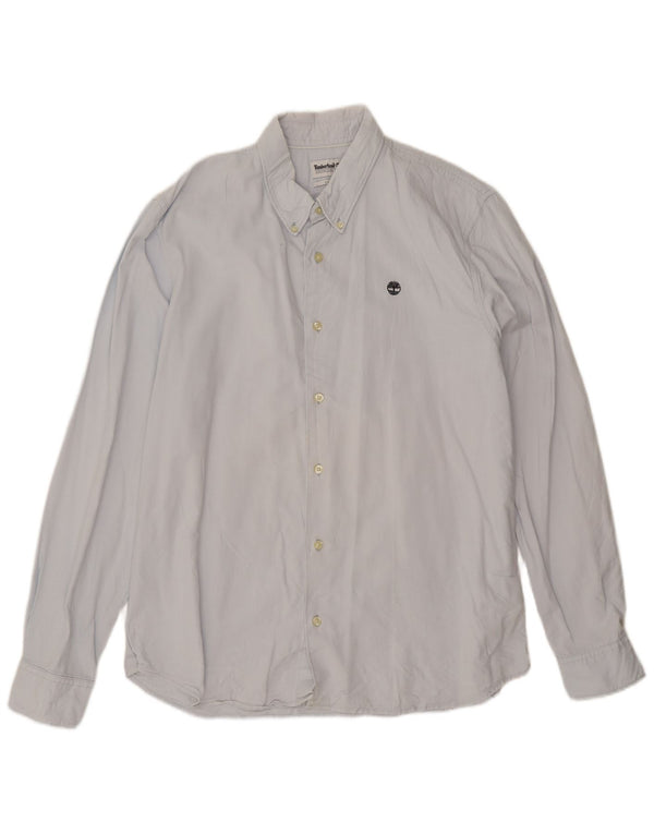 Koszula męska Timberland Slim Fit XL, niebieska, bawełniana