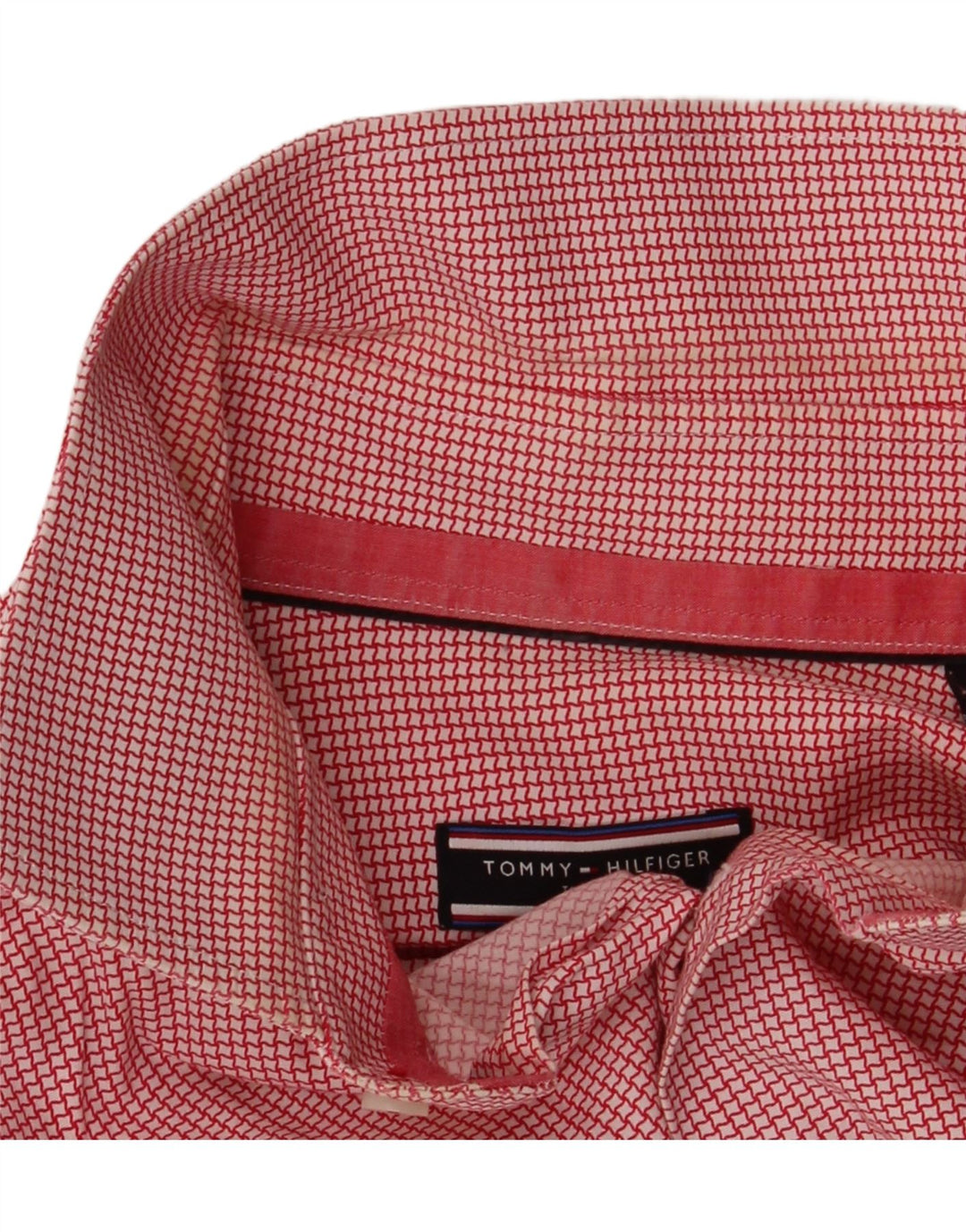 Koszula męska Tommy Hilfiger rozmiar 39 15 1/2 Średnia czerwona pepitka